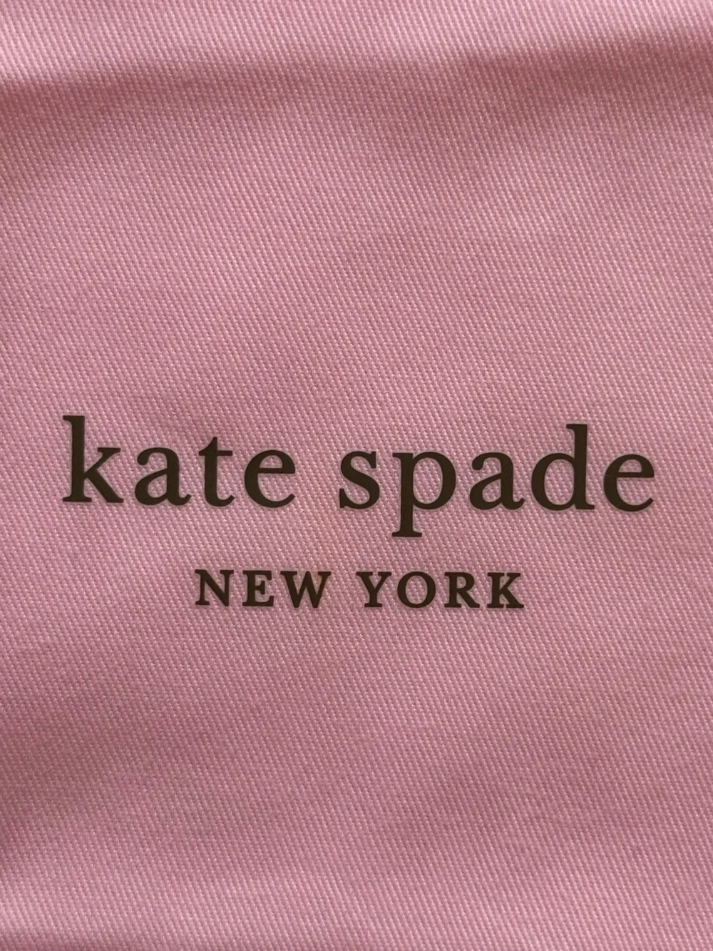 Kate Spade Pink Dust Bag